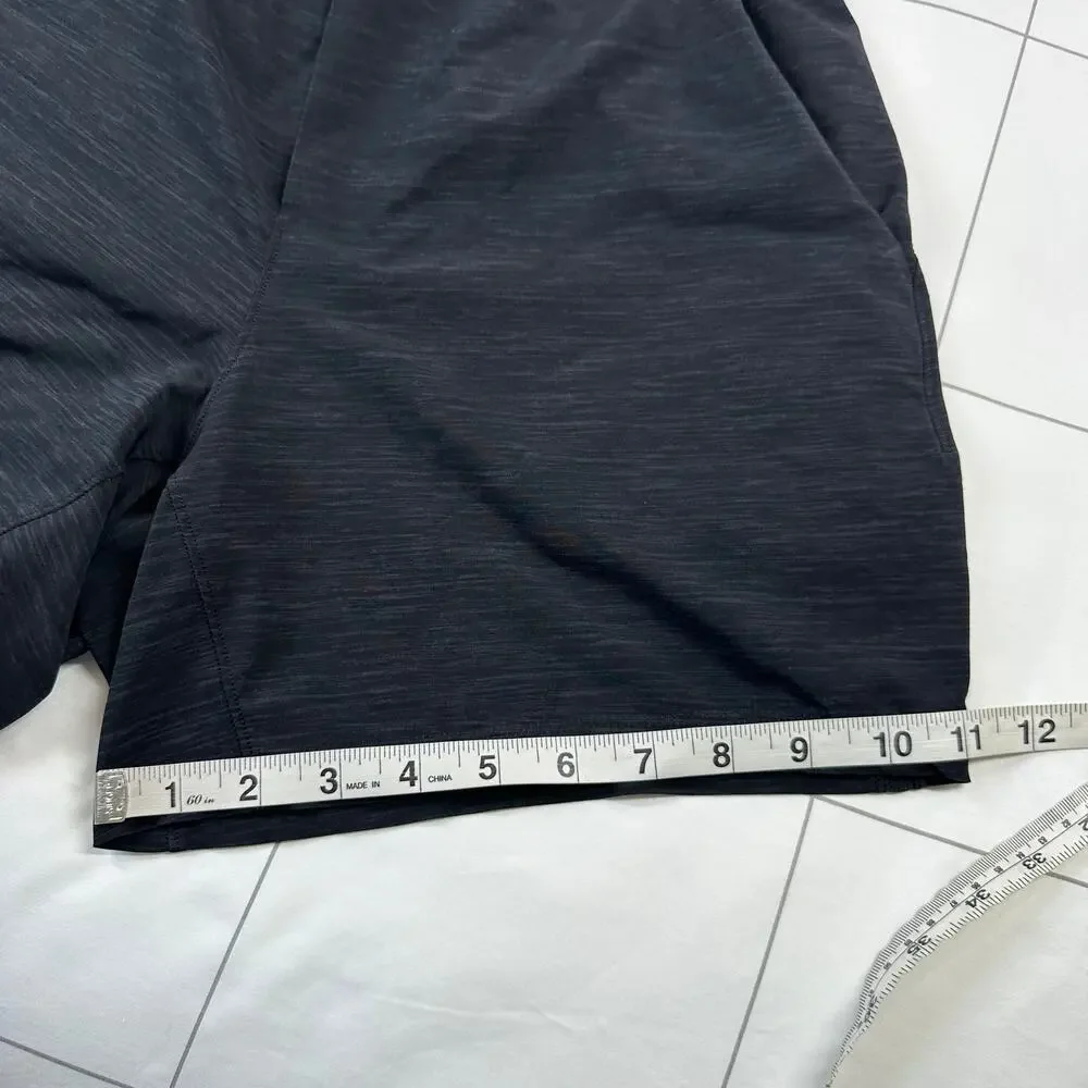 Lululemon Shorts Mens XS Black Pace Breaker Linerless Athletic 5